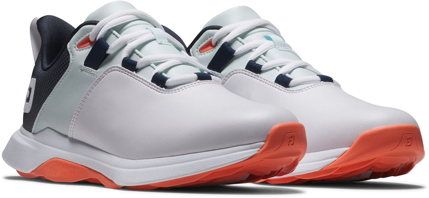 FootJoy PRO Lite, White, Blue, Coral