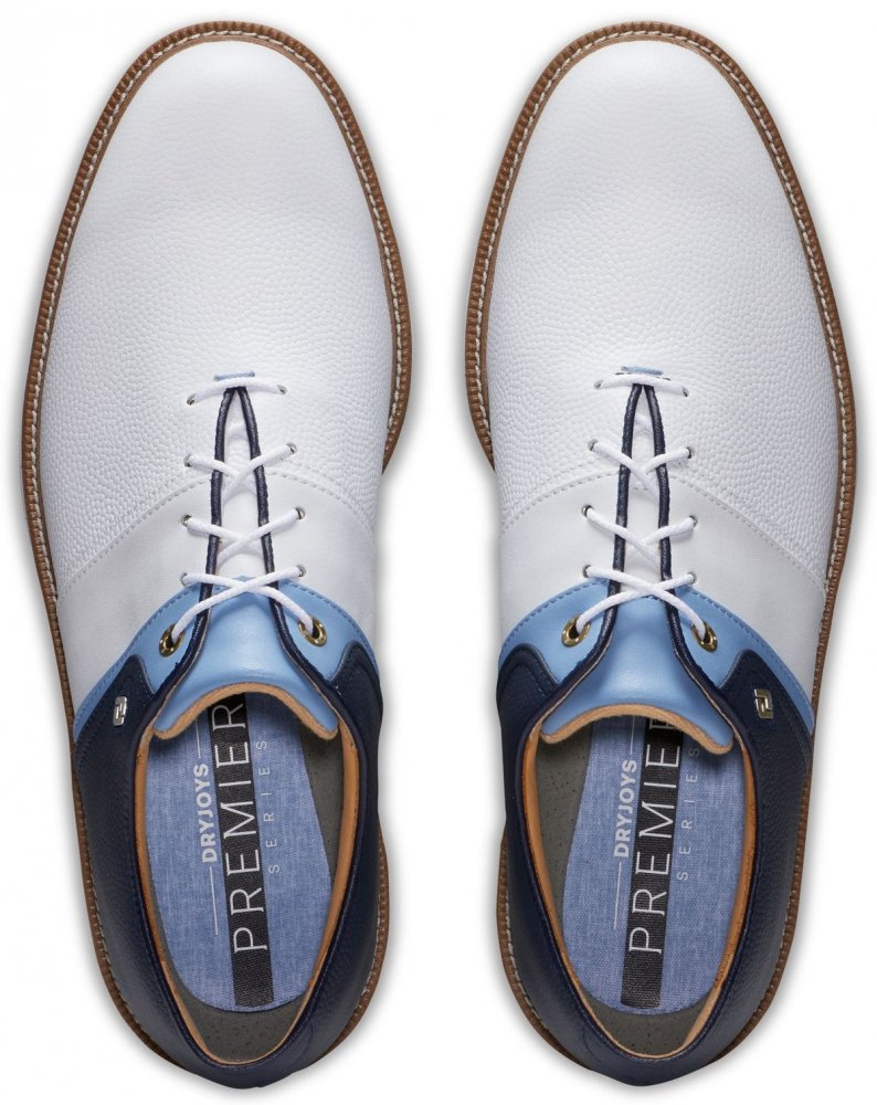 FootJoy Premier Series Packard, White, Blue, Navy