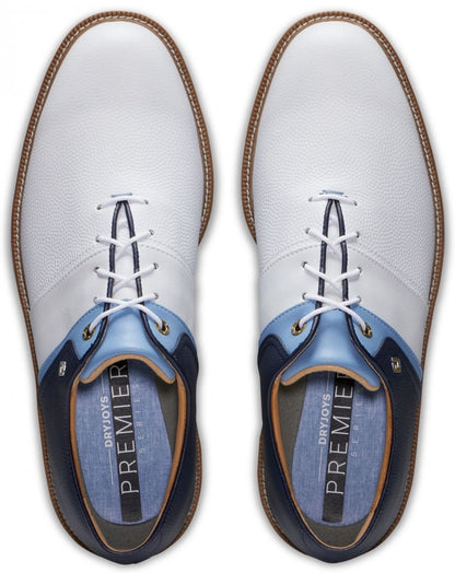 FootJoy Premier Series Packard, White, Blue, Navy