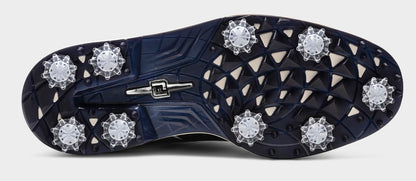 FootJoy Premiere Packard, White, Navy, luxusní pánské golfové boty