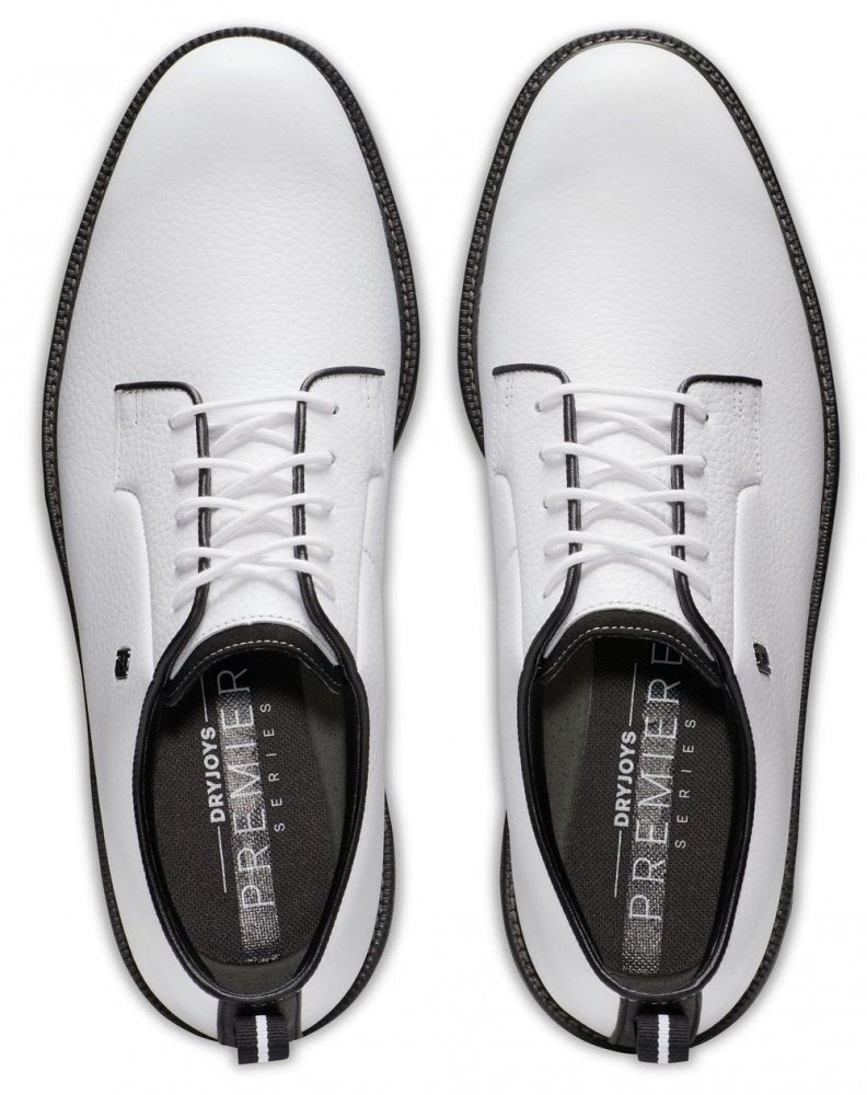 FootJoy Premiere Series Spikeless, White, Black