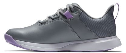 FootJoy Pro Lite, Grey, Lilac, dámské golfové boty