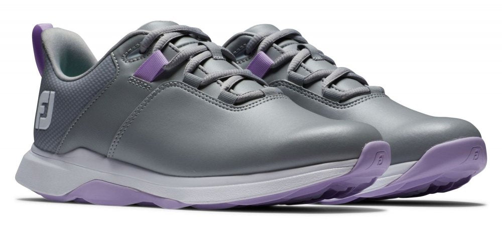 FootJoy Pro Lite, Grey, Lilac, dámské golfové boty