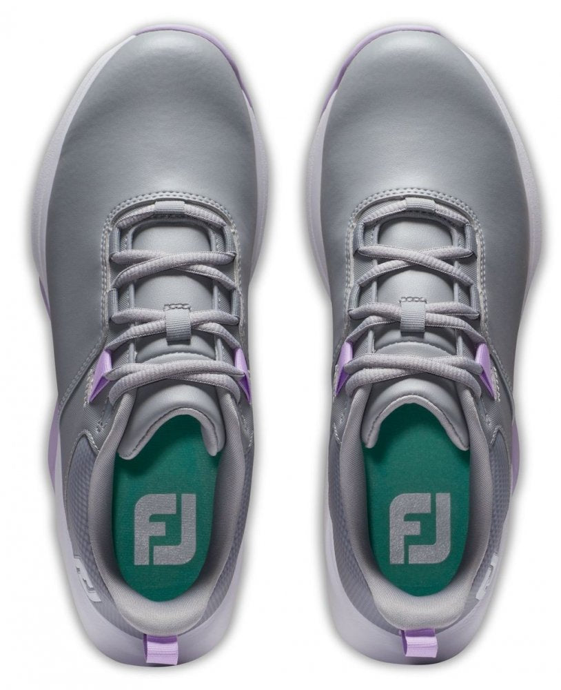 FootJoy Pro Lite, Grey, Lilac, dámské golfové boty