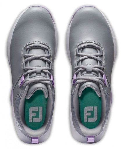 FootJoy Pro Lite, Grey, Lilac, dámské golfové boty