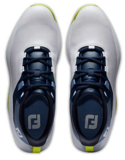 FootJoy Pro Lite, White, Navy, Lime, pánské golfové boty