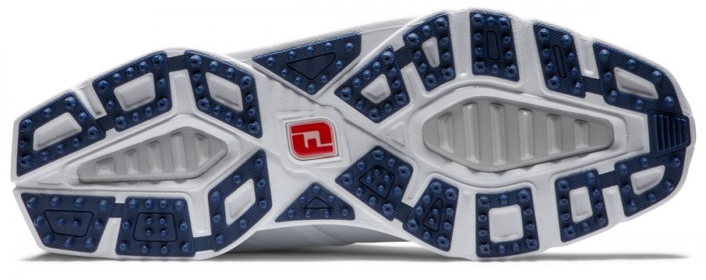 FootJoy Pro SL, White, Navy, Red, golfové boty pro muže