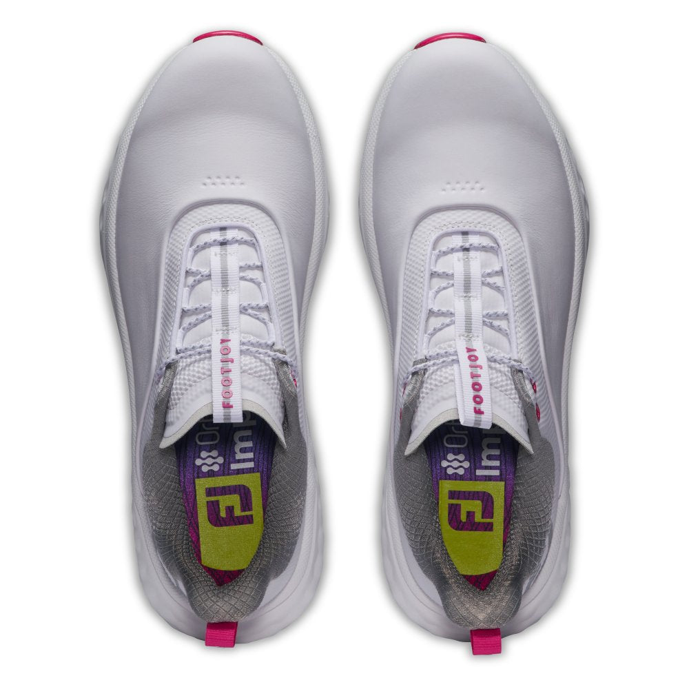 FootJoy Quantum, White, Blue, Pink, dámské golfové boty