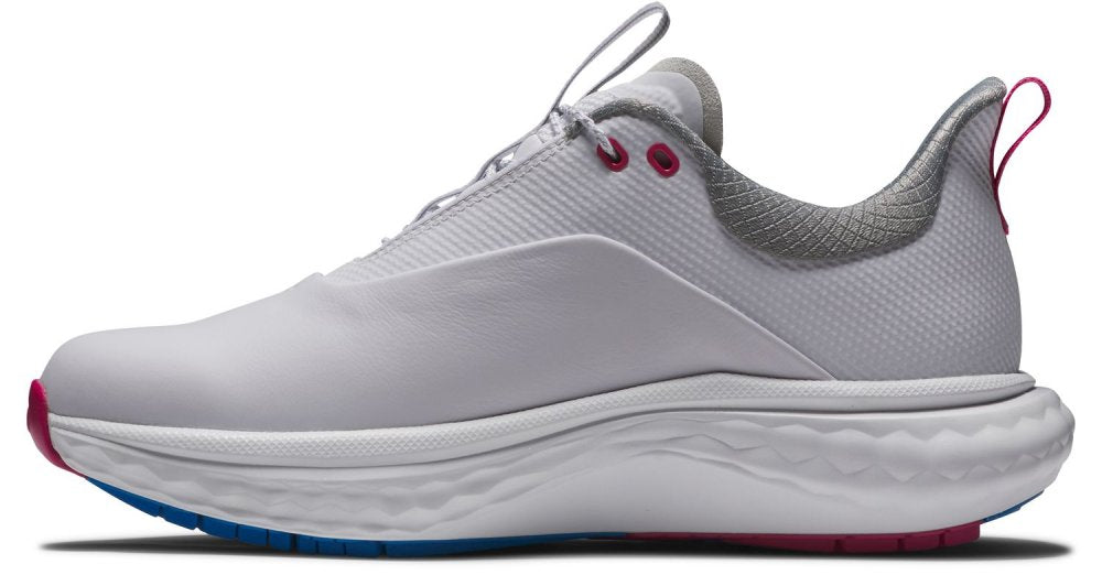 FootJoy Quantum, White, Blue, Pink, dámské golfové boty