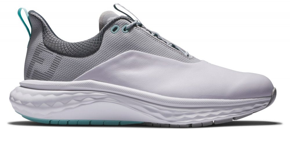 FootJoy Quantum, White, Grey, pánské golfové boty