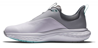 FootJoy Quantum, White, Grey, pánské golfové boty