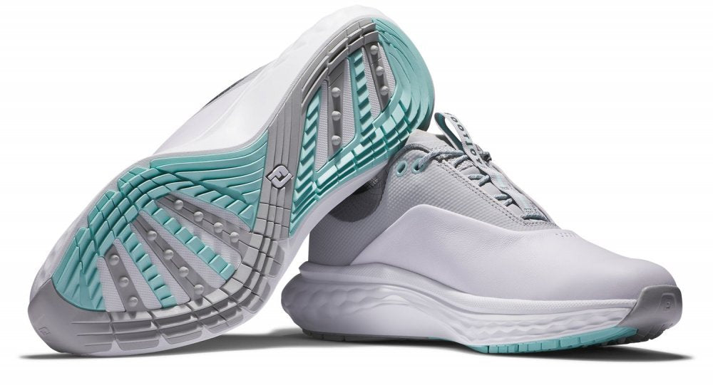FootJoy Quantum, White, Grey, pánské golfové boty