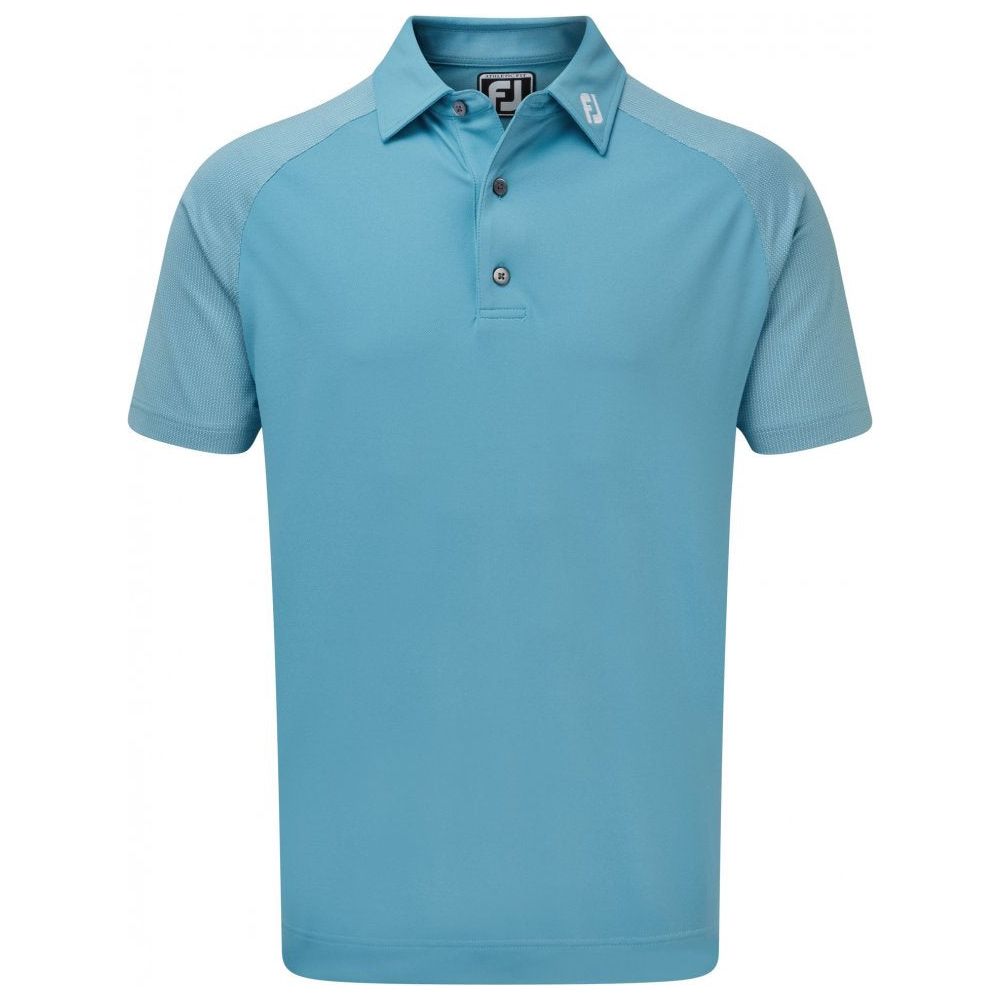 FootJoy Raglan Jacquard Block, Storm Blue