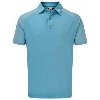 FootJoy Raglan Jacquard Block, Storm Blue