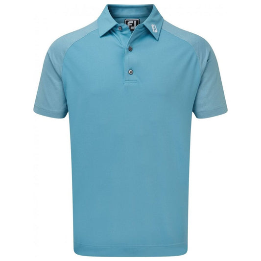 FootJoy Raglan Jacquard Block, Storm Blue