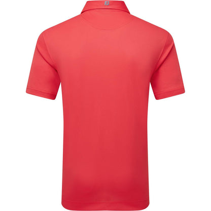 FootJoy Stretch Pique Solid Riverbank, pánské golfové tričko