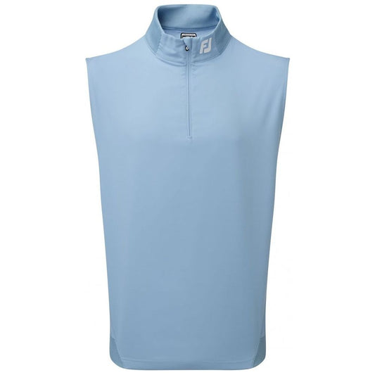 FootJoy Stretch Woven Vest, Dusk Blue, golfová vesta pro muže FootJoy
