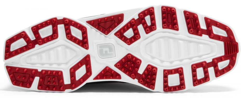 FootJoy SuperLites XP, Black, White, Red, golfové boty pro muže