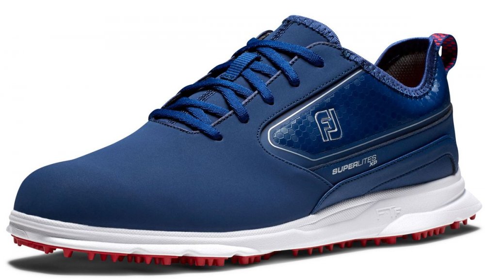 FootJoy SuperLites XP, Navy, Red, golfové boty pro muže