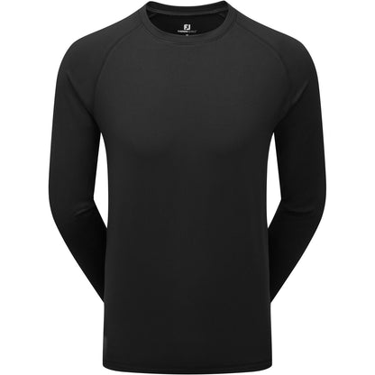 FootJoy ThermoSeries Fleece Baselayer, Black, pánské termo tričko