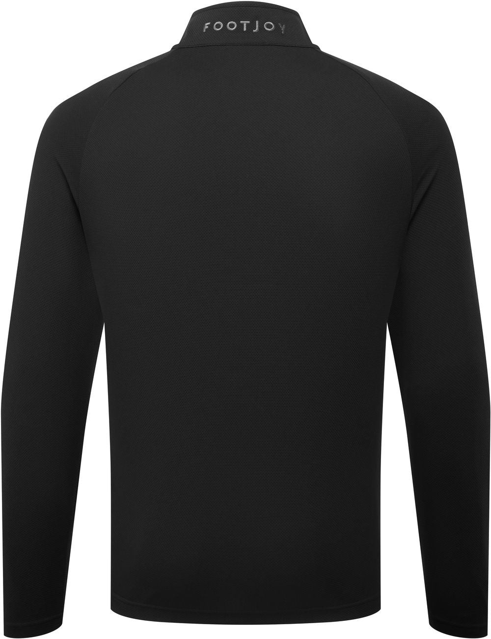 FootJoy Wordmark Chill Out, Black, Charcoal, pánská golfová mikina