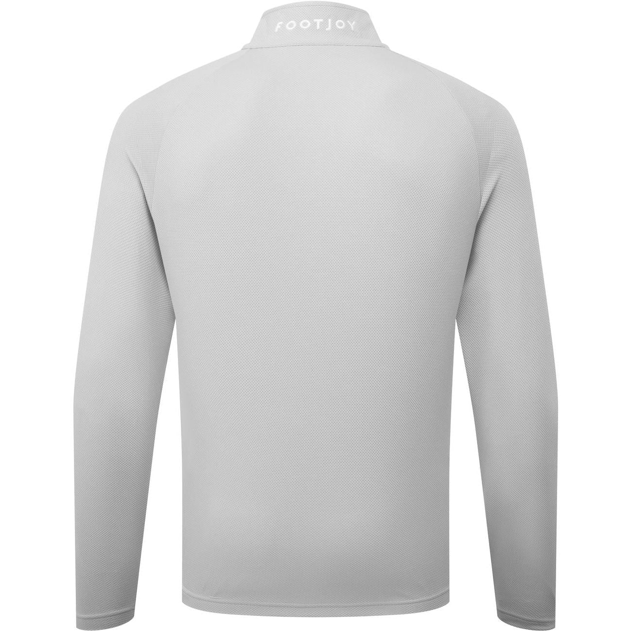FootJoy Wordmark Chill Out, Grey, White, pánská golfová mikina