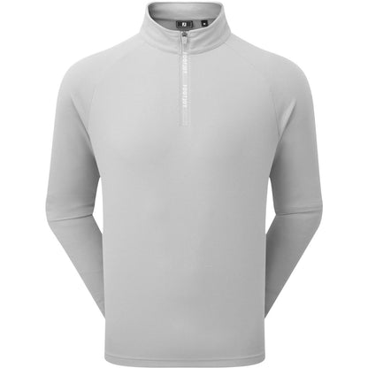FootJoy Wordmark Chill Out, Grey, White, pánská golfová mikina