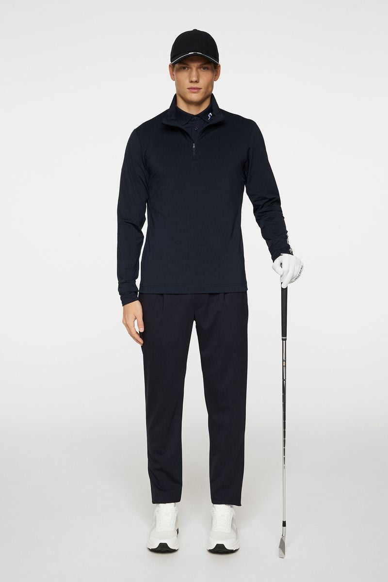 J.Lindeberg Tour Tech Mid Layer, JL Navy, pánská golfová mikina