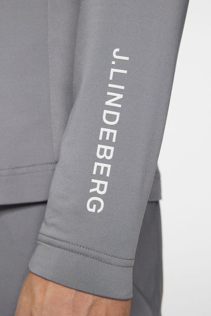 J.Lindeberg Tour Tech Mid Layer, Night Owl, pánská golfová mikina