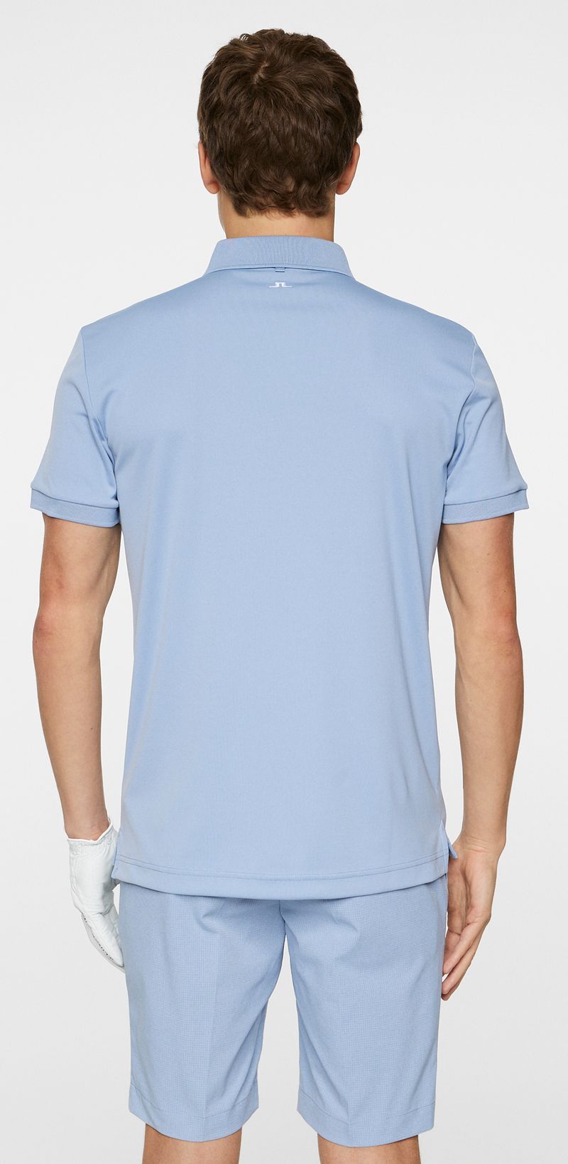 J.Lindeberg Tour Tech Slim Fit Polo, Rain Washed, pánské golfové tričko