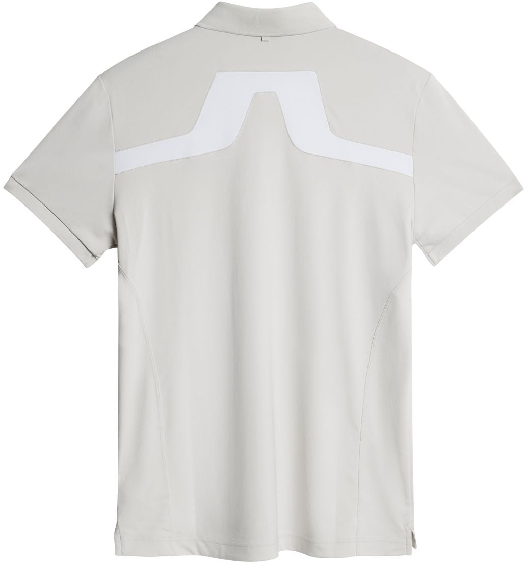 J.Lindeberg KV Polo, Moonbeam, pánské golfové tričko
