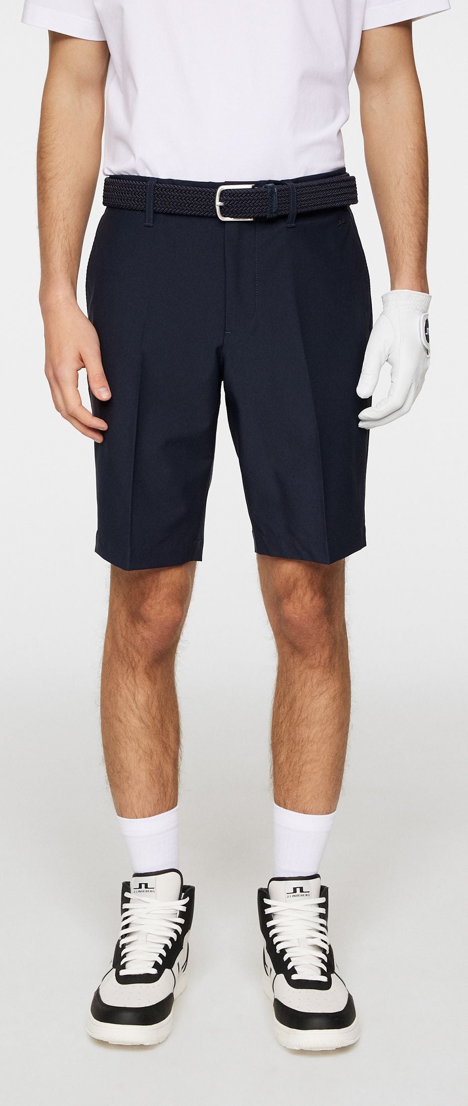 J.Lindeberg Eloy shorts, JL Navy, pánské golfové kraťasy