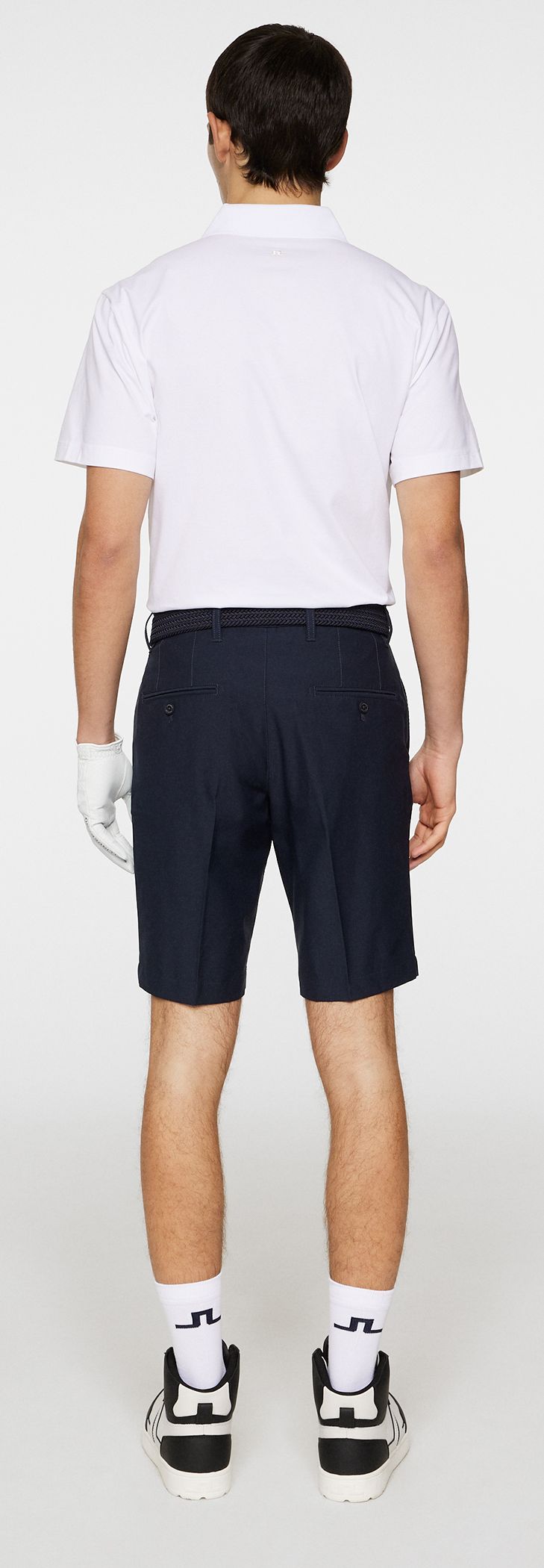 J.Lindeberg Eloy shorts, JL Navy, pánské golfové kraťasy