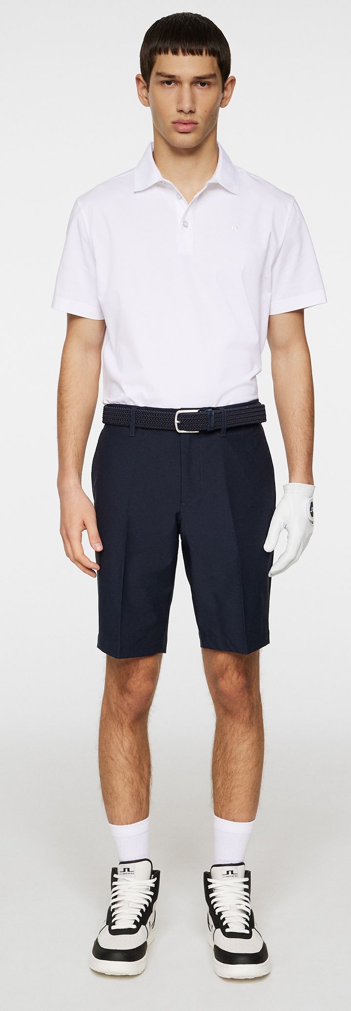 J.Lindeberg Eloy shorts, JL Navy, pánské golfové kraťasy