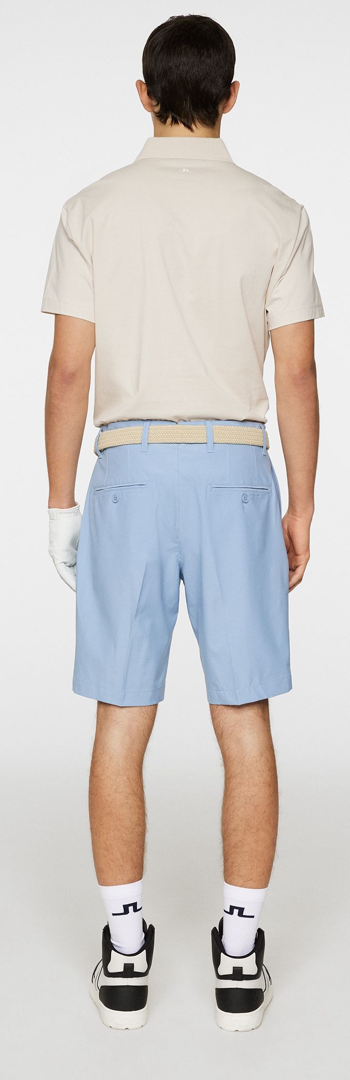 J.Lindeberg Eloy shorts, Rain Washed, pánské golfové kraťasy