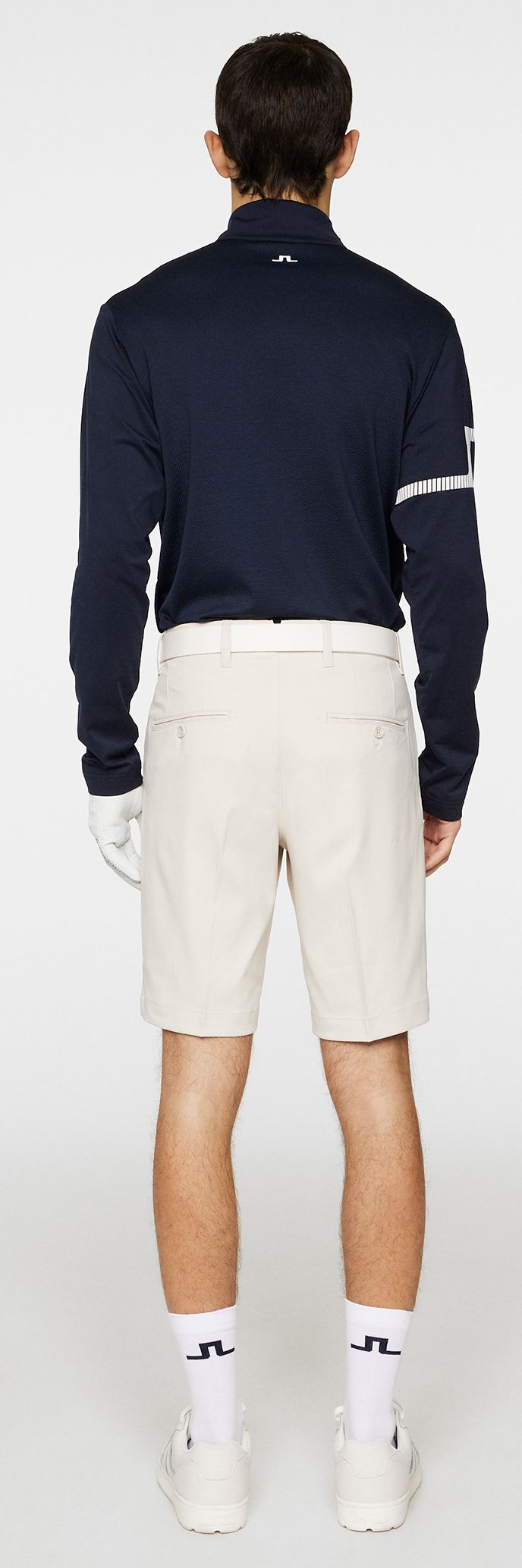 J.Lindeberg Eloy shorts, Moonbeam, pánské golfové kraťasy