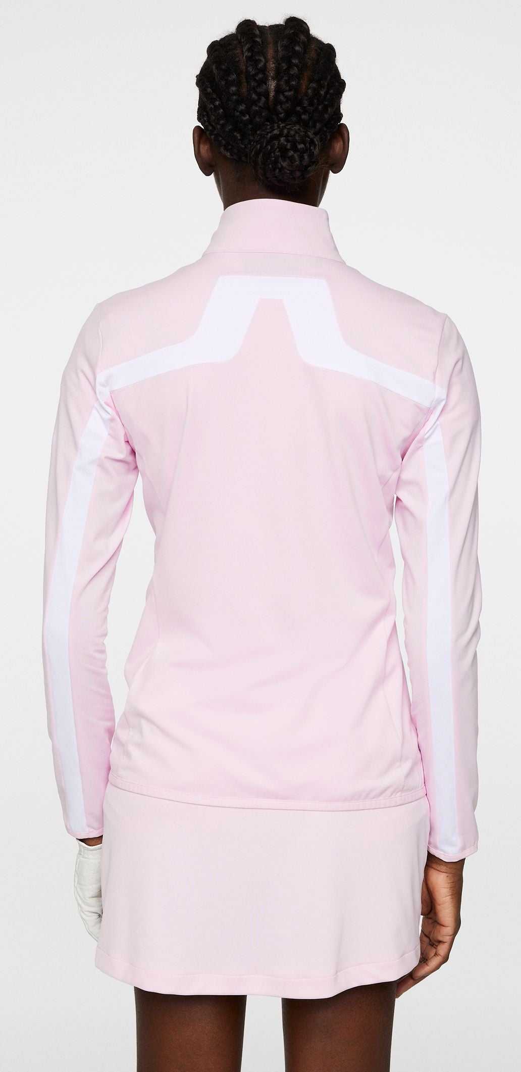 J.Lindeberg Seasonal Janice Mid Layer, Nosegay, dámská golfová mikina