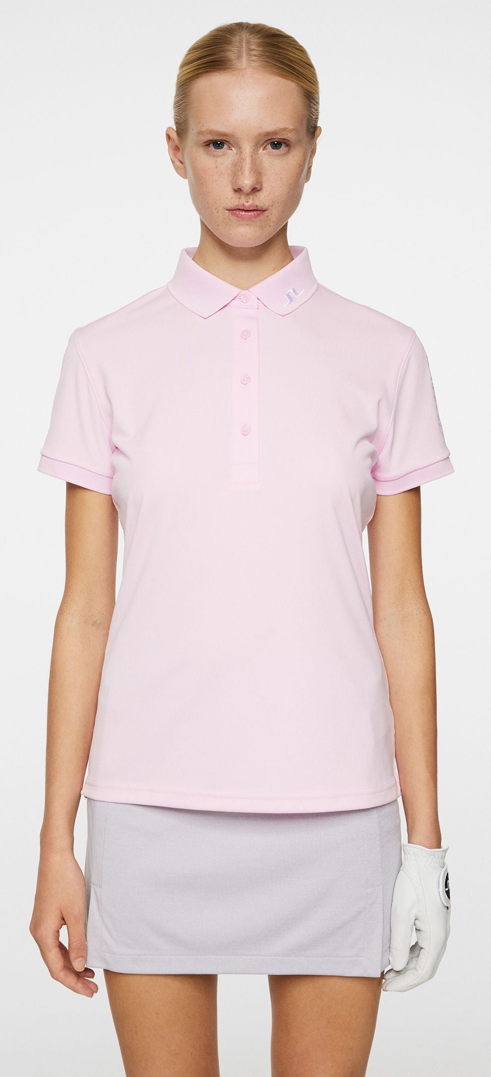 J.Lindeberg Tour Tech Polo, Nosegay, dámské golfové tričko