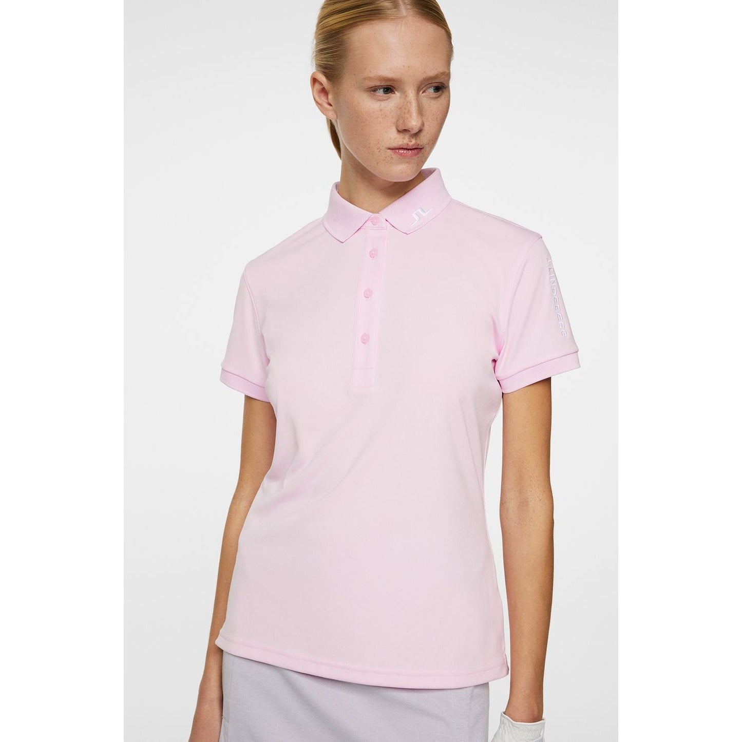 J.Lindeberg Tour Tech Polo, Nosegay, dámské golfové tričko