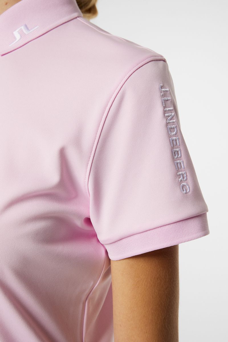 J.Lindeberg Tour Tech Polo, Nosegay, dámské golfové tričko