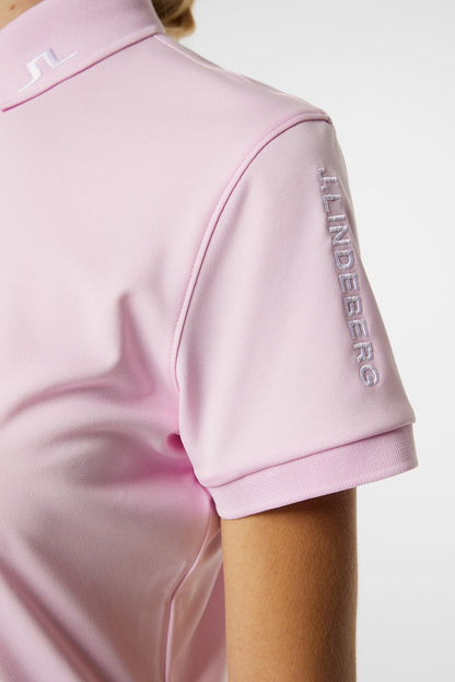 J.Lindeberg Tour Tech Polo, Nosegay, dámské golfové tričko