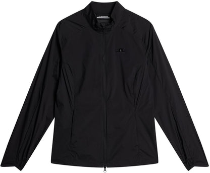 J.Lindeberg Thorine Wind Jacket, Black, dámská golfová bunda
