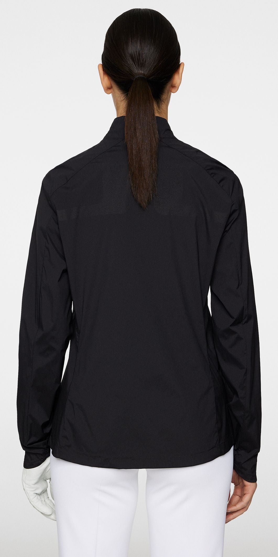 J.Lindeberg Thorine Wind Jacket, Black, dámská golfová bunda