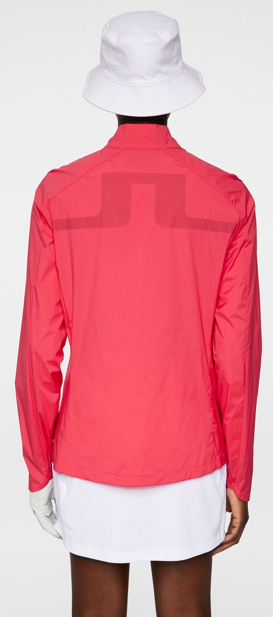 J.Lindeberg Thorine Wind Jacket, Azalea, dámská golfová bunda