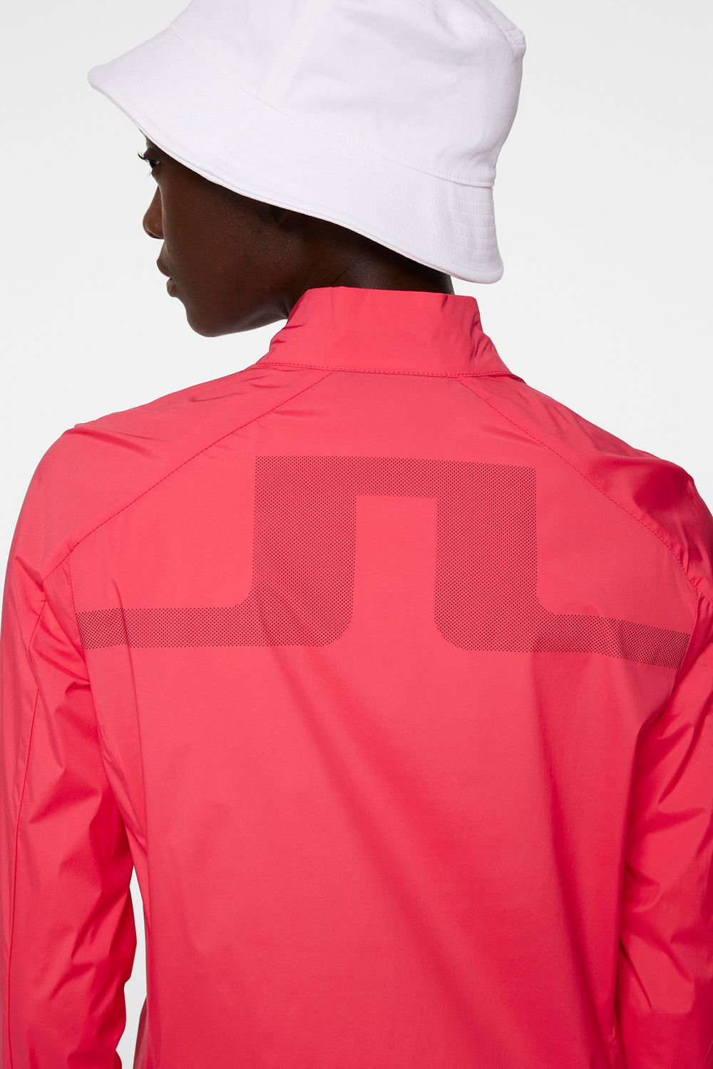 J.Lindeberg Thorine Wind Jacket, Azalea, dámská golfová bunda