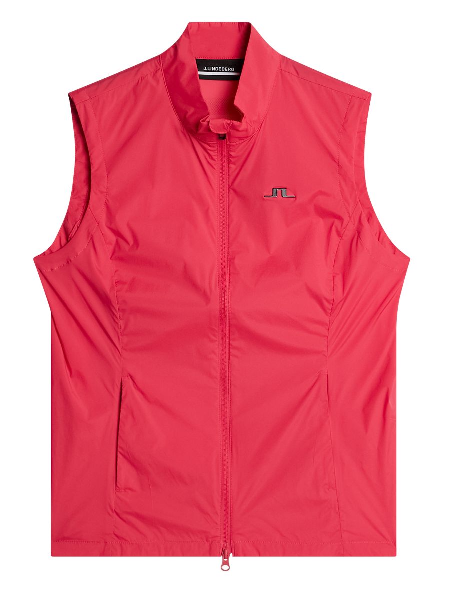 J.Lindeberg Thorine Vest, Azalea, dámská golfová vesta