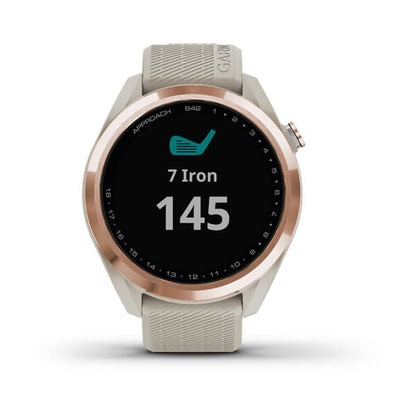 Garmin Approach S42, Rose Gold, golfové hodinky Garmin
