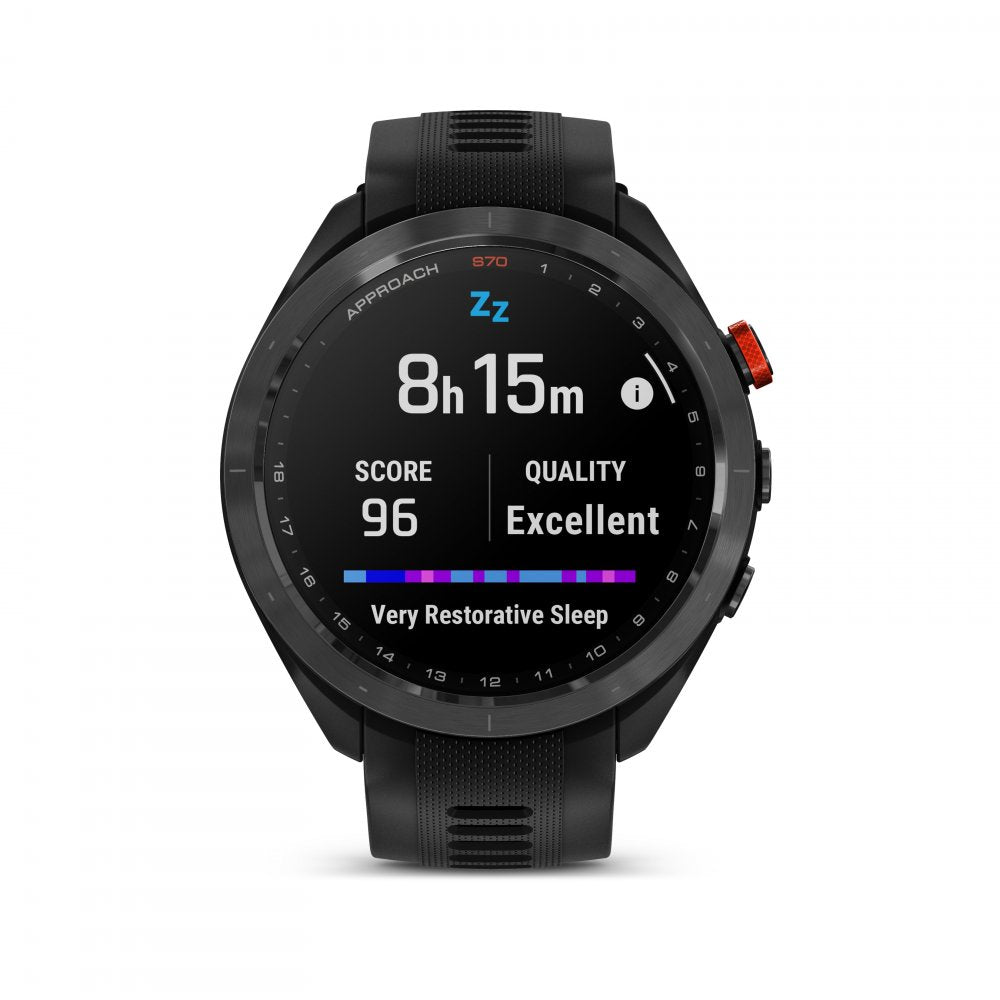 Garmin Approach S70, Black, 47mm, golfové hodinky