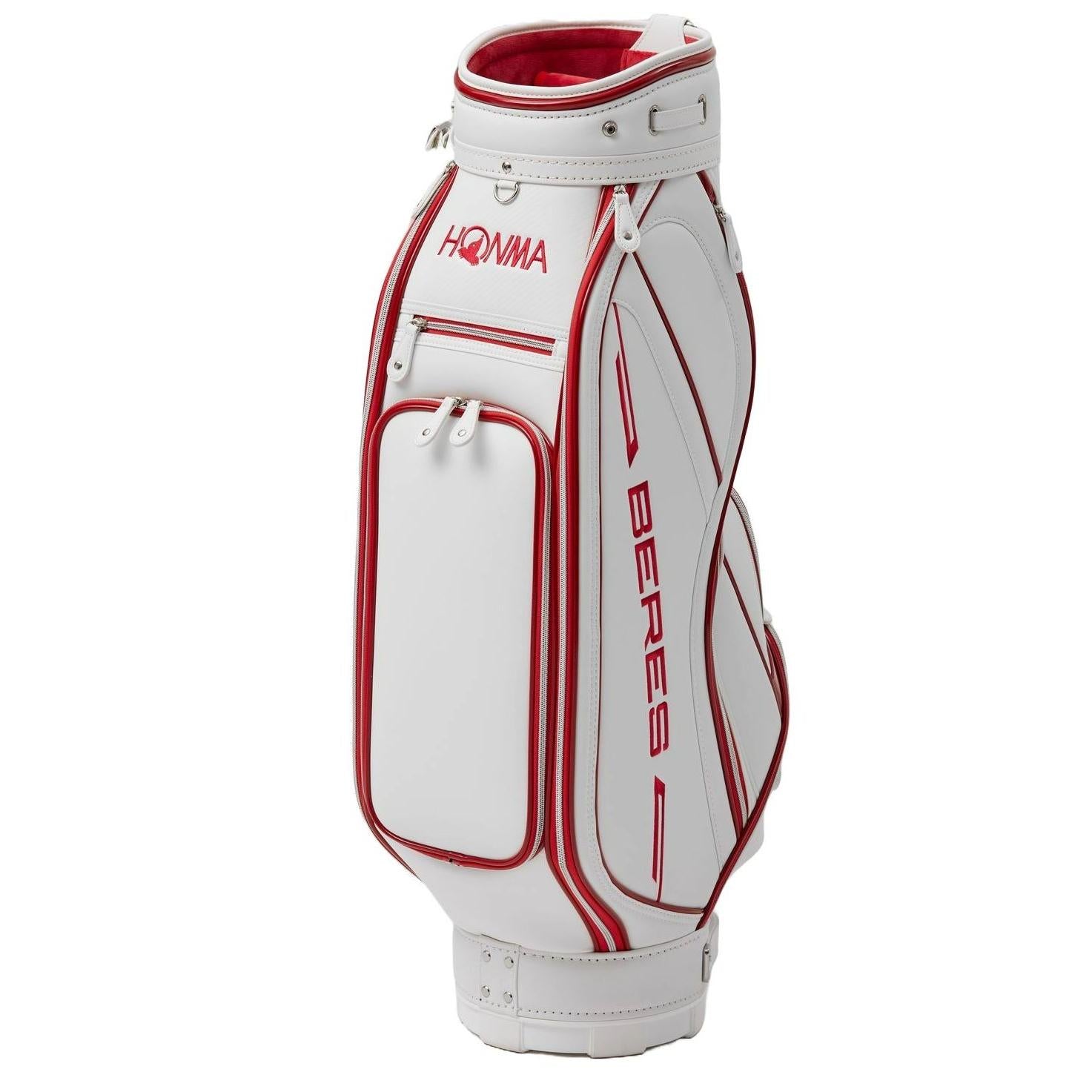 Honma Beres 09, White, Maroon, luxusní golfový bag na vozík