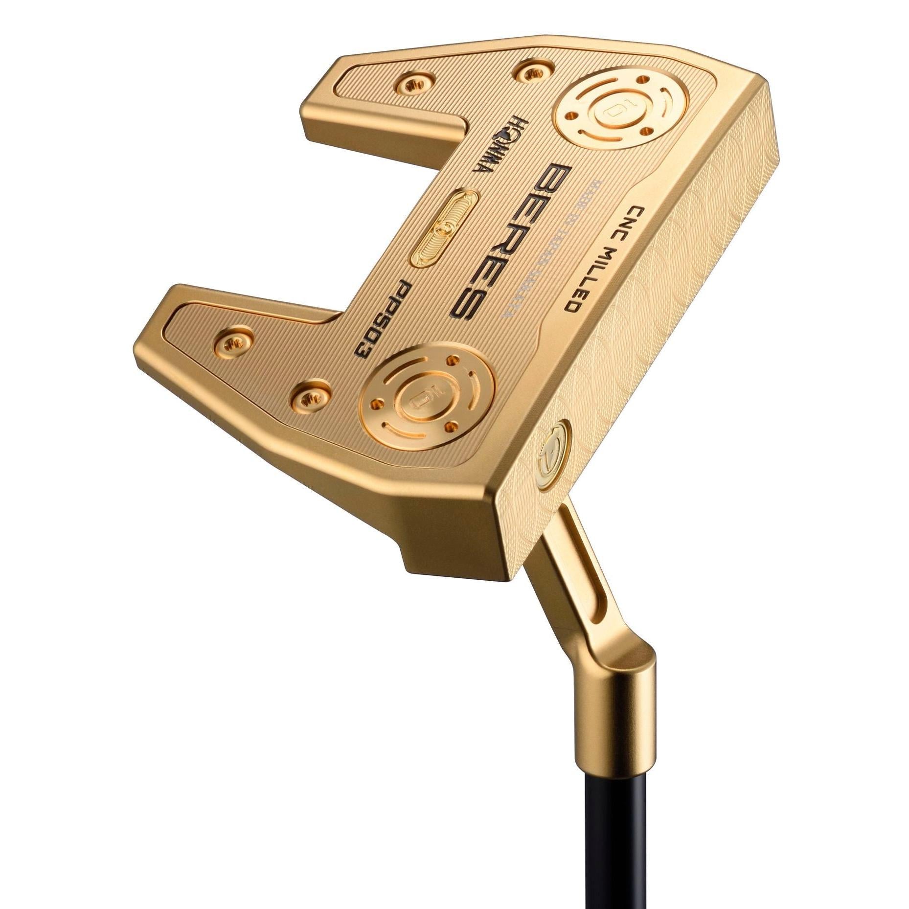 Honma Beres PP-503 Gold Plated, Super premium putter